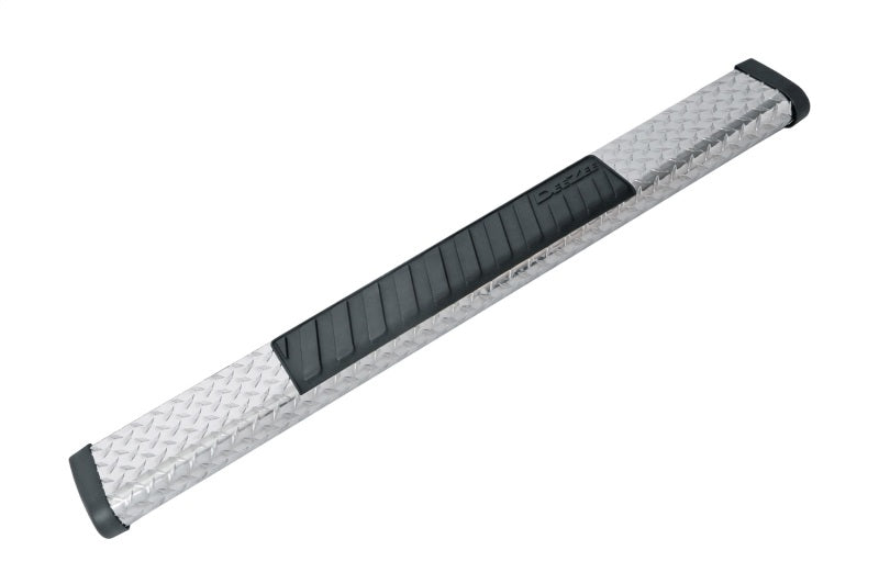 Deezee Universal Tubes - 6In Oval - Brite Tread Aluminum (CrewCab) DZ 16421