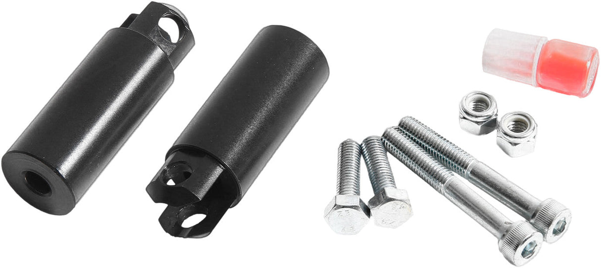 WEST-EAGLE Passenger Peg Bracket Kit Softails 18-Up H4024