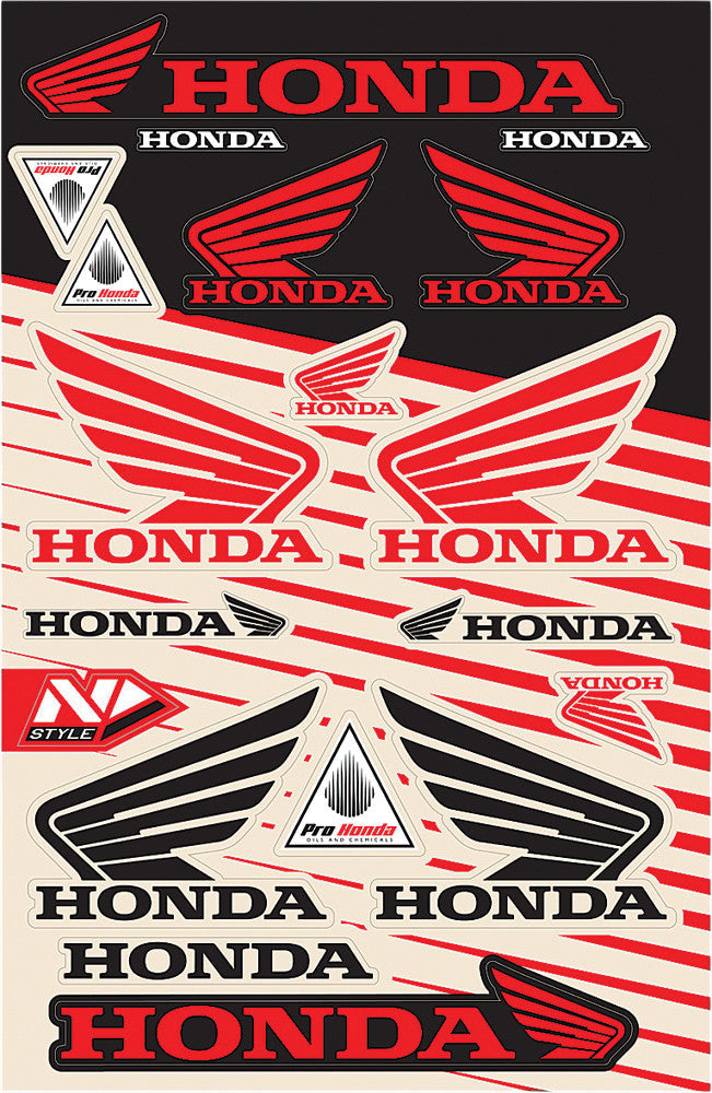 N-STYLEHonda Universal Decal Kit V6N30-1059