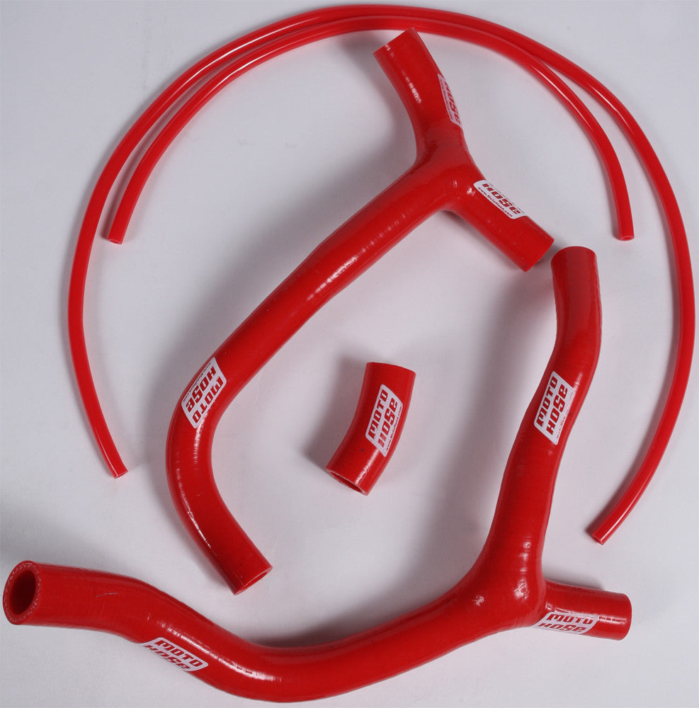 MOTO HOSESilicone Y-Hose Kit (Red)24-19YR