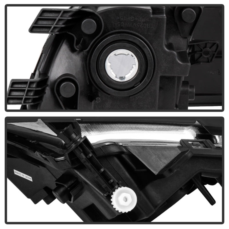 Spyder Volkswagen Jetta MK6 2015-2016 Sedan 4Dr only OEM Style Fog Lights w/Switch Clear FL-VJ2015-C 5082268