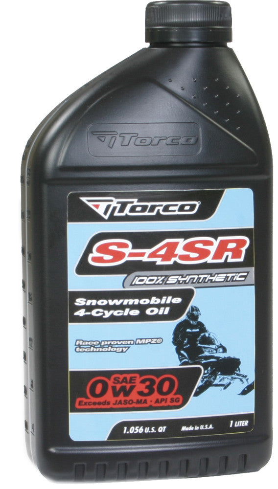 TORCO Motor Oil S-4sr 2c Syn Snow 0w30 55 Gal Drum S650030B