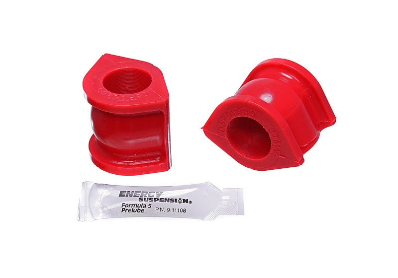 Energy Suspension 06-11 Honda Civic SI 27mm Front Sway Bar Bushing Set - Red 16.5148R