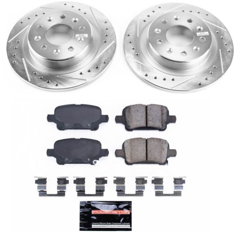 Power Stop 17-19 Buick LaCrosse Rear Z23 Evolution Sport Brake Kit K7717