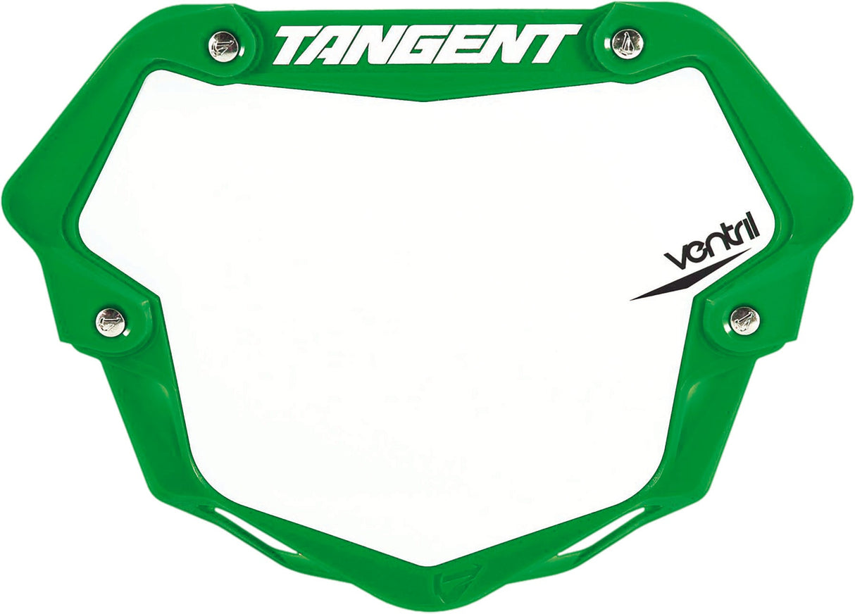 TANGENT 6" 3d Ventril Plate Green 03-1206