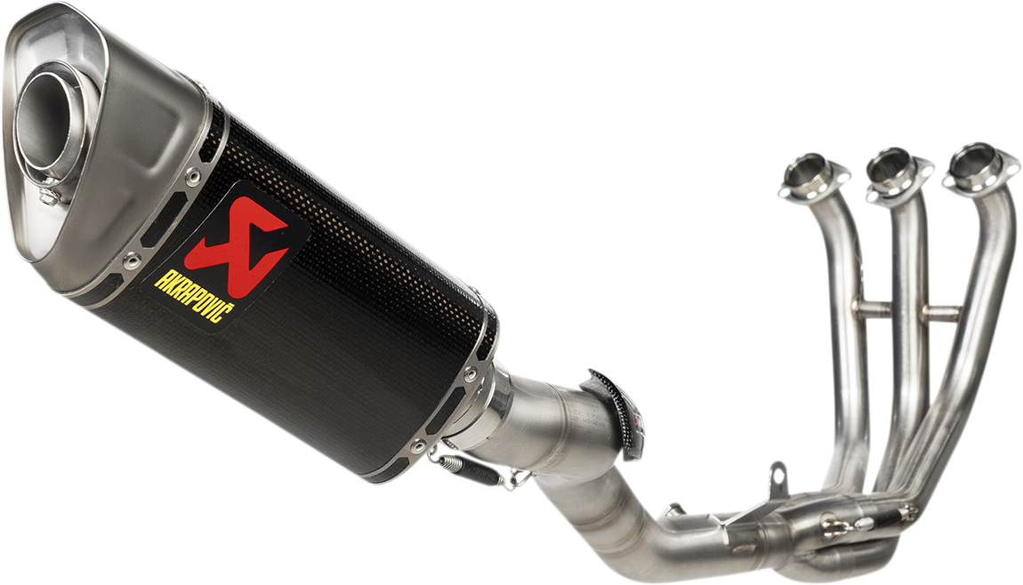 AKRAPOVIC Exhaust - Carbon Fiber Tracer 9 GT 2021-2022 S-Y9R14-APC 1810-2911