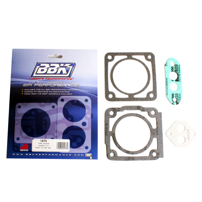 BBK 86-93 Mustang 5.0 75mm Throttle Body Gasket Kit 1573