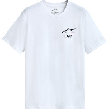 ALPINESTARS Asym CSF T-Shirt - White - Medium 1215-72270-20-M