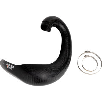 MOOSE RACING Pipe Guard - Carbon Fiber MPG25023C
