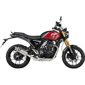 AKRAPOVIC Slip-On Line Muffler - Titanium - Speed/Scrambler 400 2024 S-T4SO1-HDT 1811-4726