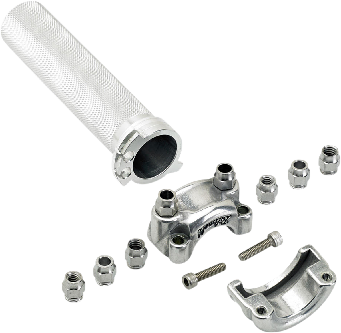 Acelerador BILTWELL - Cable doble - Whisky - Pulido 6602-303-01