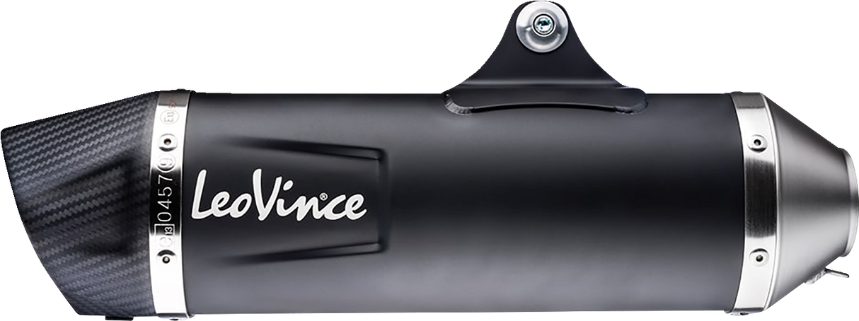 LEOVINCE Nero Slip-On Muffler - Black for KAWASAKI VERSYS 1000 14057