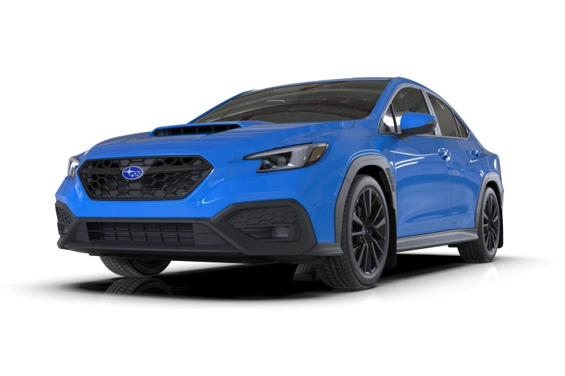 Rally Armor 2022 Subaru WRX Black UR Mud Flap - Metallic Black Logo MF92-UR-BLK/MBK