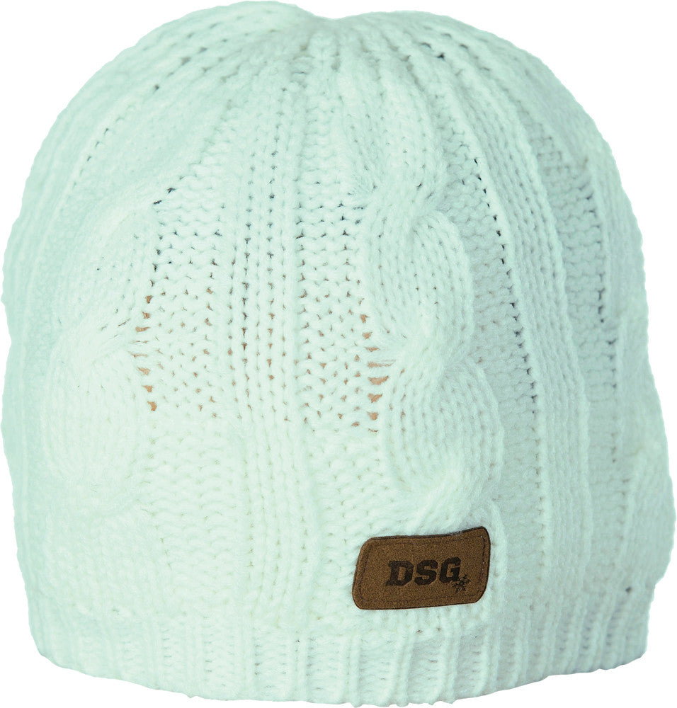 DSG Cable Knit Beanie (Mint Green) 12618