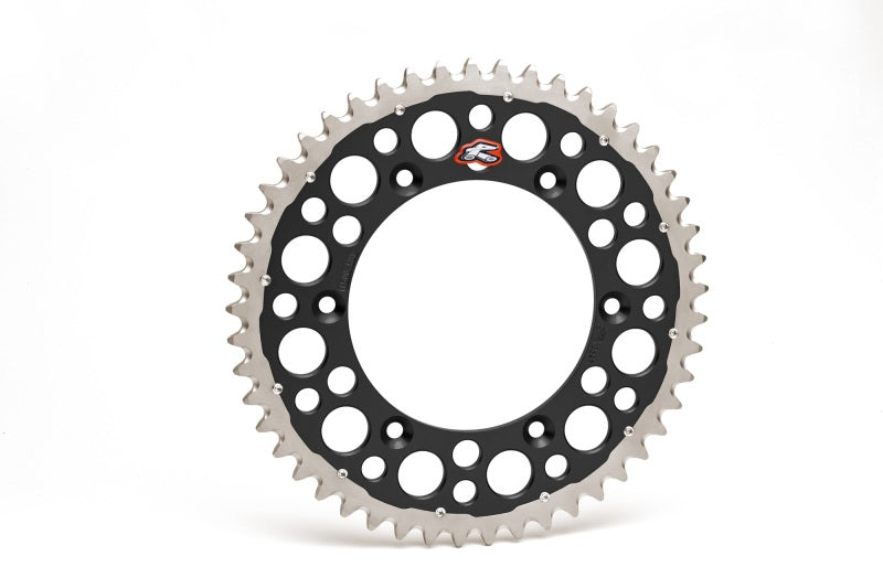 Renthal 16-19 KTM 125 XC-W/ 250 EXC/ 350 EXC-F Rear Twinring - Black 520-52P Teeth 2240-520-52GPBK