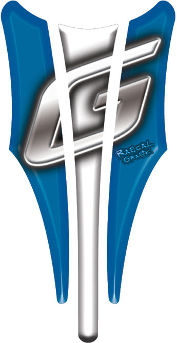 RASCAL GRAFIK Tank Pad Suz Gladius Wht/Blu RA36625