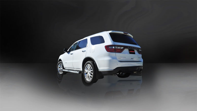 Corsa 11-14 Dodge Durango 5.7L V8 Black Sport Dual Rear Cat-Back Exhaust 14459BLK