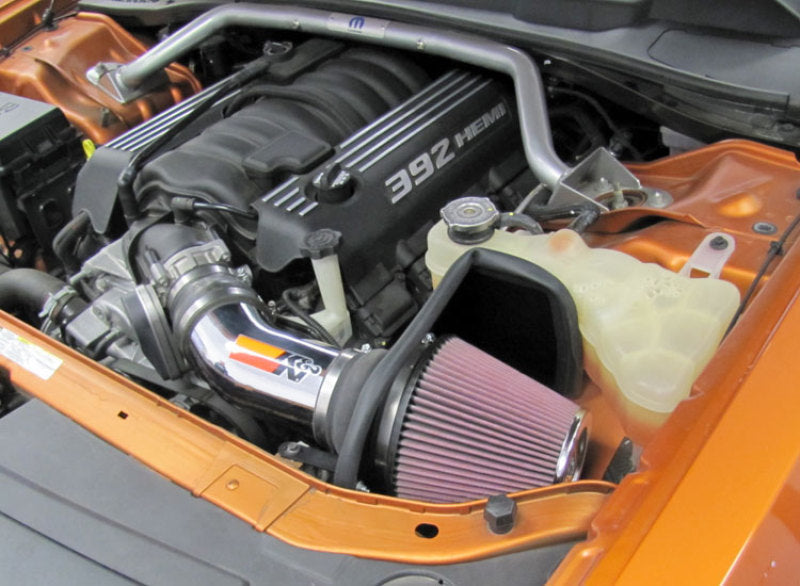 K&N Performance Intake Kit TYPHOON; 11 Dodge Challenger 6.4L V8 69-2545TP