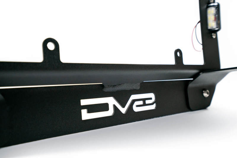 DV8 Offroad 18-22 Jeep Wrangler JL Spare Tire Delete Kit w/Light Mounts TSJL-03
