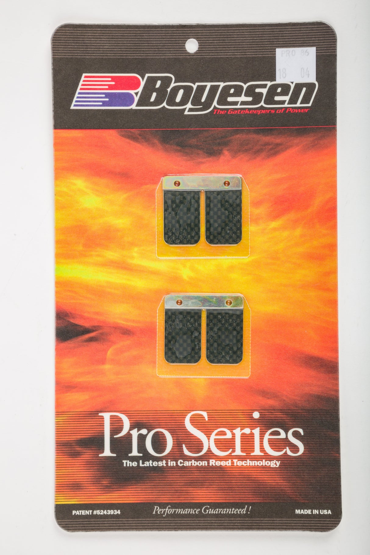 BOYESEN Pro Series Reeds PRO-86