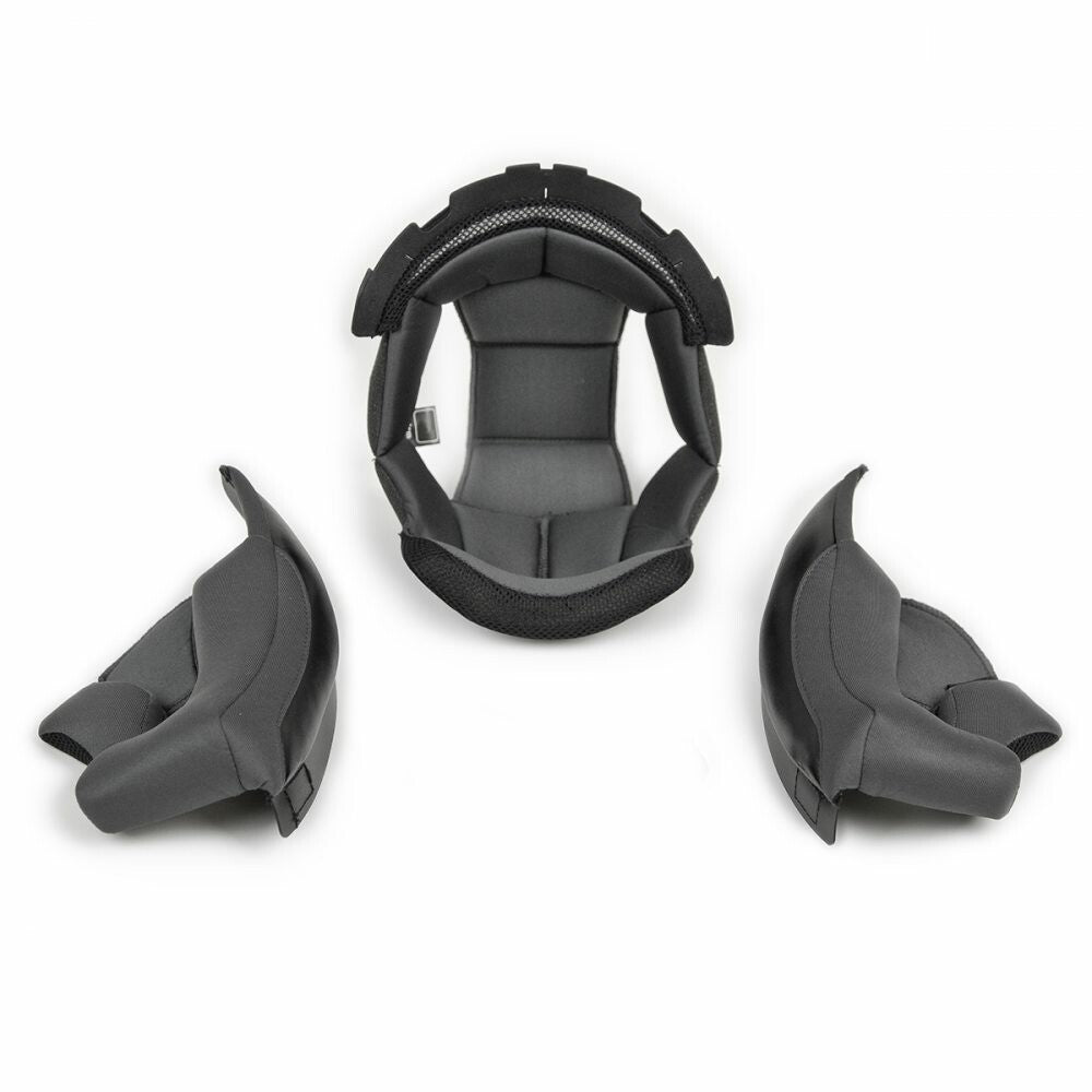 SCORPION EXO Exo-R320 Kwikwick 2 Grey Snaps Liner/Cheek Pad Kit Md 32-610-04