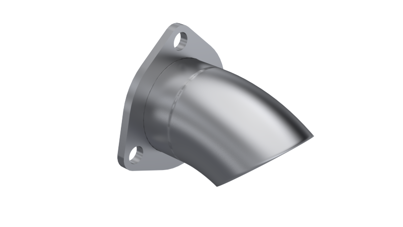 QTP 2.5in Bolt-On QTEC Adjustable Turn Down 11250