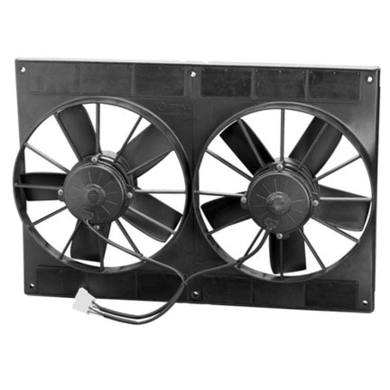 SPAL 2720 CFM 11in Dual High Performance Fan - Pull (2VA06-AP70/LL-37A) 30102052