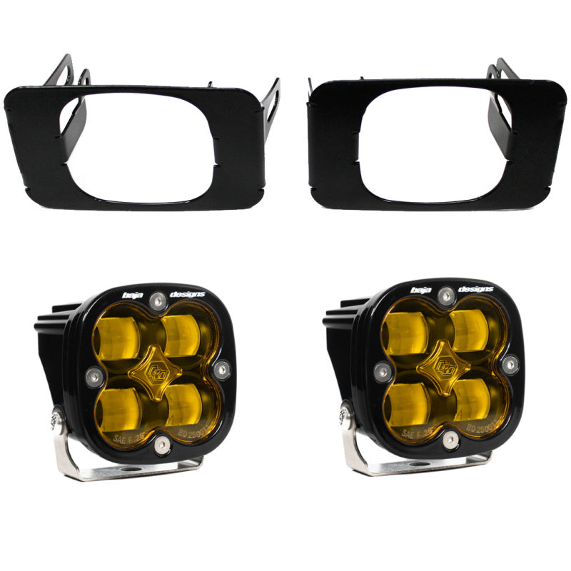 Baja Designs 17-18 F-150 Super Duty Fog Lights - Amber 447718