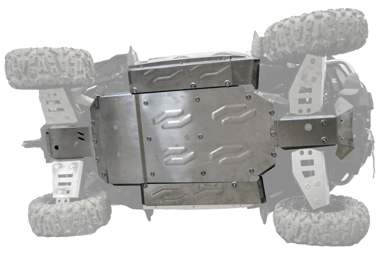 RIVAL POWERSPORTS USA Central Skid Plate Alloy 2444.8140.1