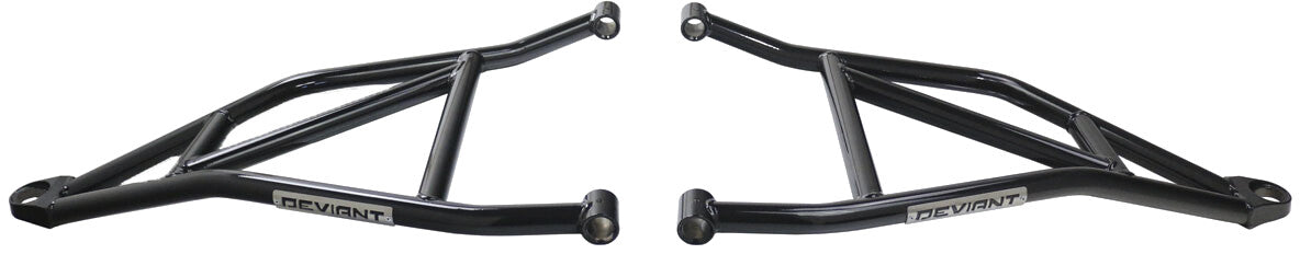 DEVIANT RACE PARTS High Clear A-Arms Black Can 42502