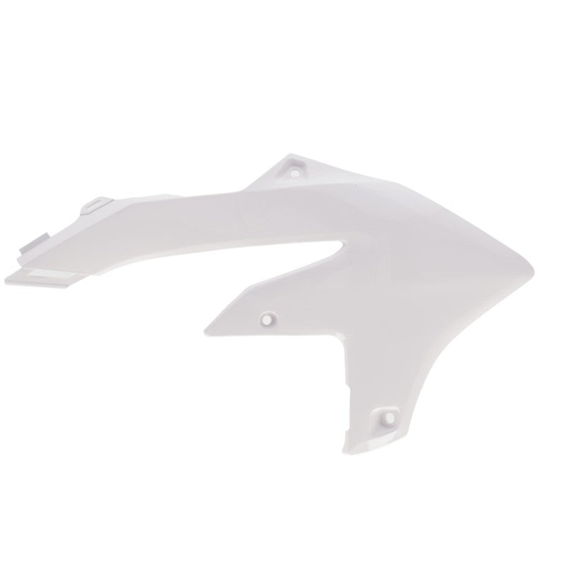 Cycra 23-24 Yamaha WR450F/YZ250F-450FX Radiator Shrouds White 1CYC-1787-30