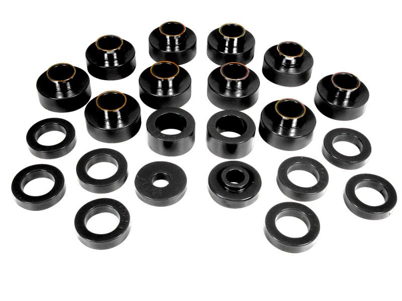 Prothane 81-86 Jeep CJ8 Body Mount - Black 1-104-BL
