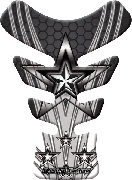 RASCAL GRAFIK Mini Tank Pad Grey Stars RA38871