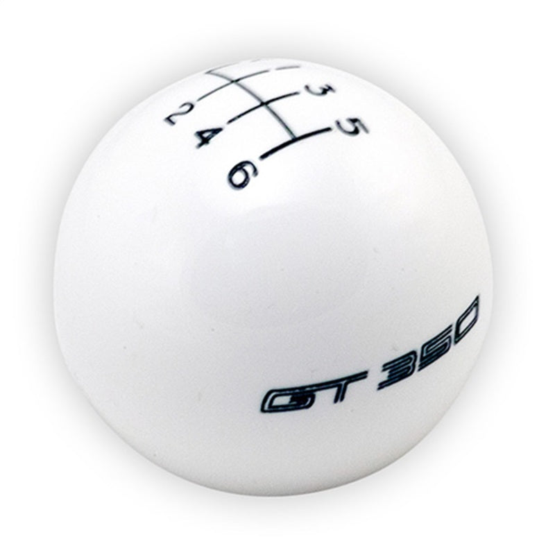 Ford Performance GT350 Shift Knob 6-Speed - White M-7213-M8SW