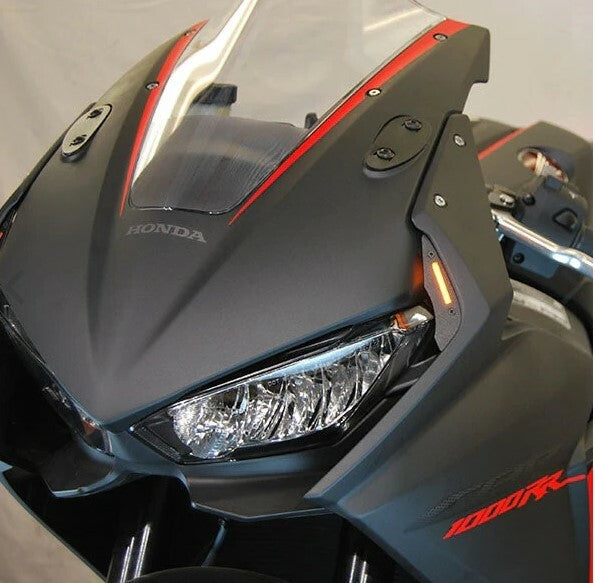 NEW RAGE CYCLESFront Led Turn Signals HonCBR1000-FB-BO