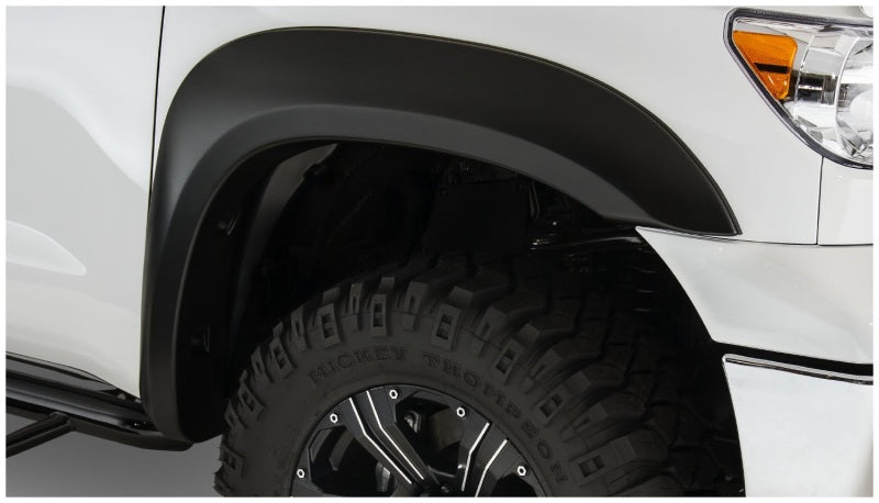 Bushwacker 07-13 Toyota Tundra Fleetside Extend-A-Fender Style Flares 4pc - Black 30916-02