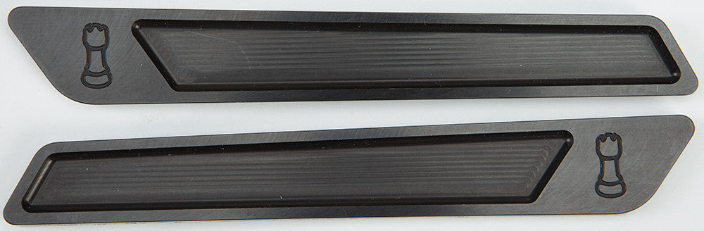 ROOKE Saddlebag Latch Insert Black R-BLI14-TB