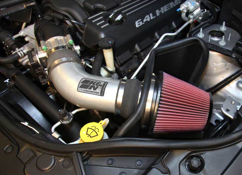 K&N 12-15 Jeep Grand Cherokee SRT 8 6.4L V8 High Flow Performance Intake Kit 77-1567KS