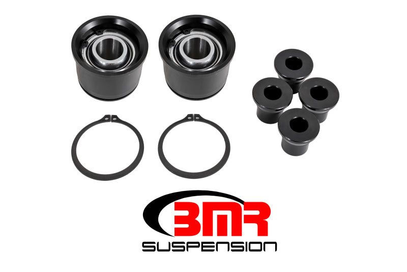 BMR 15-17 S550 Mustang Premium Rear Lower Control Arm Bearing Kit - Black BK055