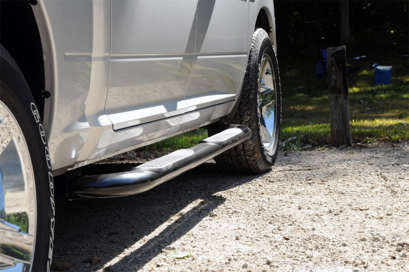 Deezee 09-2022 Dodge/Ram Ram Tubes - 3In Round Black Steel RegCab DZ 372211