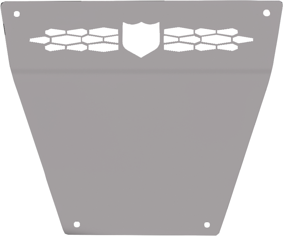 PRO ARMOR Front Race Skid Plate Ghost Pol P141P363GG-728