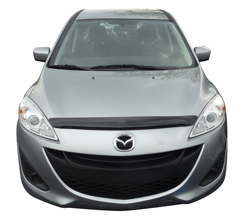 AVS 12-14 Mazda 5 Carflector Low Profile Hood Shield - Smoke 20538