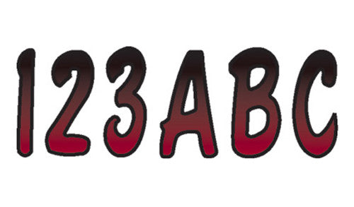 HARDLINE Series 200 Registration Kit (Burgundy/Black) RUBKG200