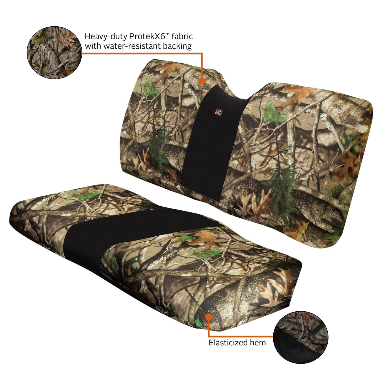 CLASSIC ACC. Classic Seat Cover Pol Mid Camo 18-159-016001-RT