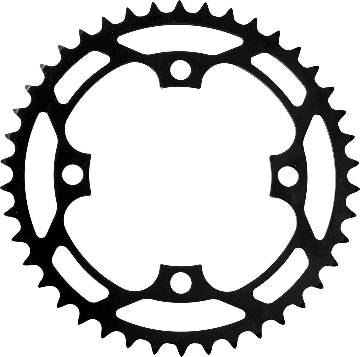 SINZ 4-Bolt Ring 43t Black 215052