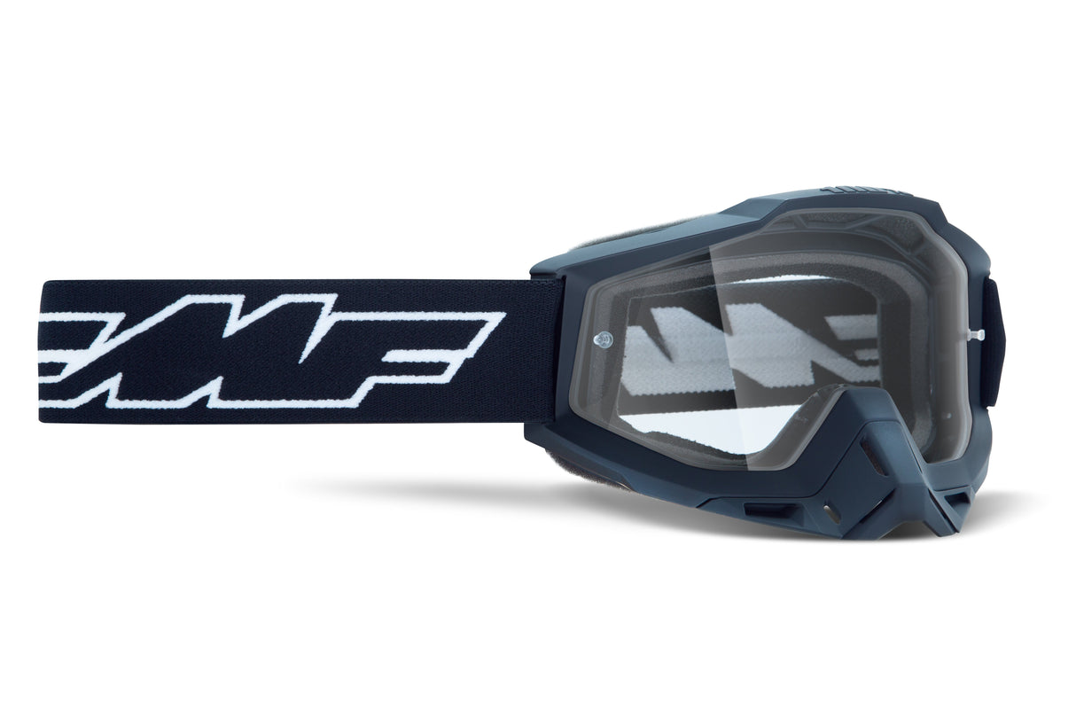FMF VISION Powerbomb Goggle Rocket Black Clear Lens F-50036-00001