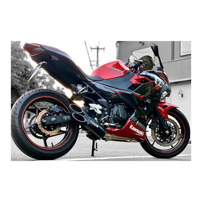 TOCE Razor Tip Full Exhaust System - Kawasaki Ninja 400 18-24 50130-KAWI-N400