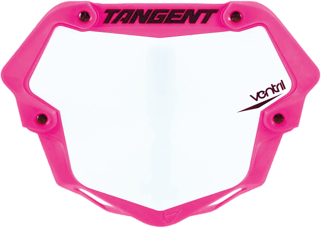 TANGENT 6" 3d Ventril Plate Pink 03-1207