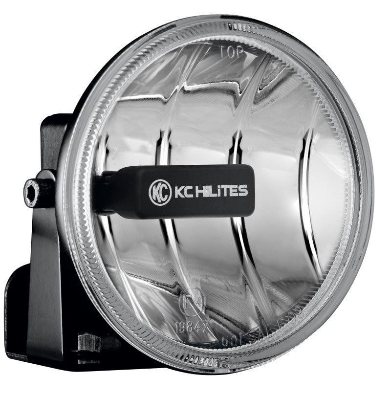 KC HiLiTES 4in. Gravity G4 LED Light 10w SAE/ECE Clear Fog Beam (Pair Pack System) 493