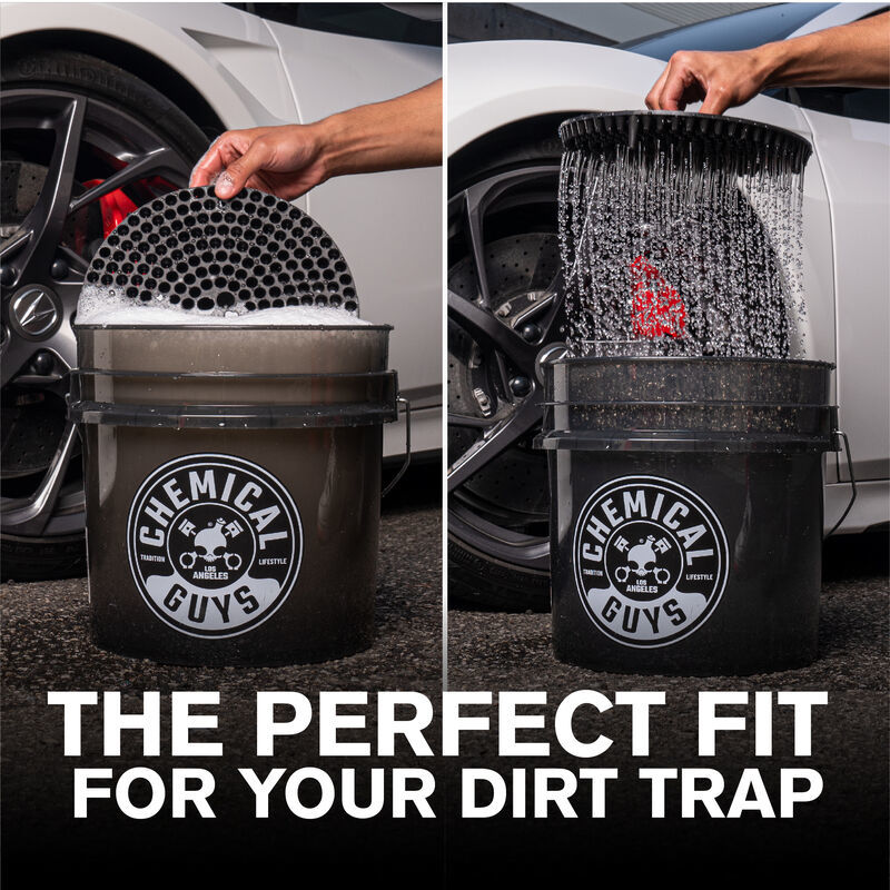 Chemical Guys Heavy Duty Detailing Bucket Smoked Black (4.5 Gal) ACC108